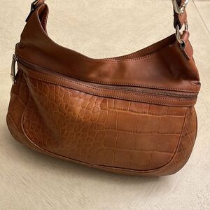 Antonio Melani Brown Leather Purse